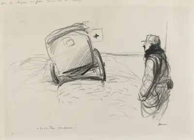 På eldlinjen av Jean-Louis Forain
