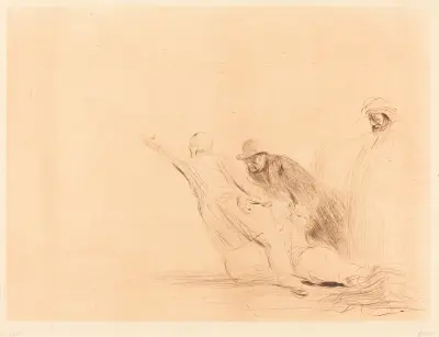 The Adulteress (third plate av Jean-Louis Forain