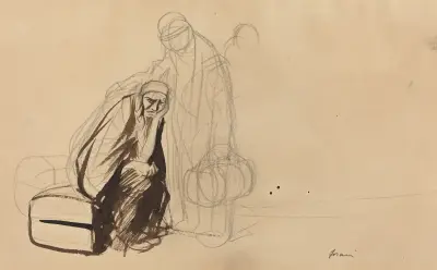 Avresan till Versailles av Jean-Louis Forain