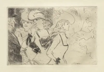Folies-Bergère av Jean-Louis Forain