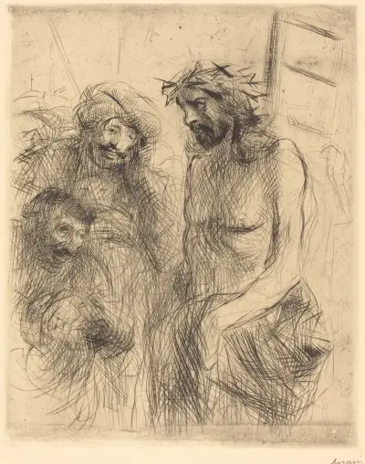 Kristus hånas av Jean-Louis Forain