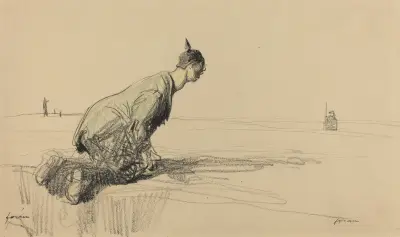 Krigets mål av Jean-Louis Forain