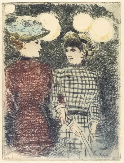 Till Bulliers av Jean-Louis Forain