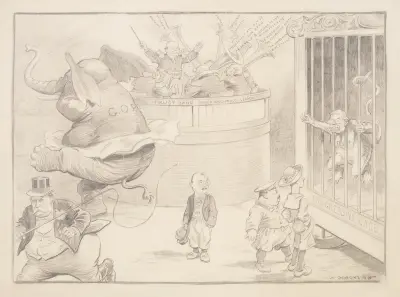 Ein Zirkus von Louis Glackens