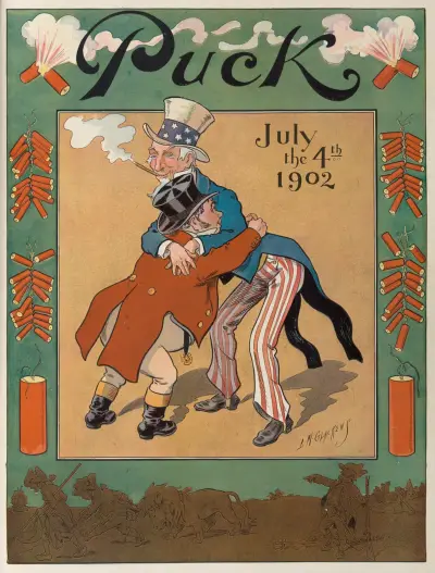 Der 4. Juli 1902 von Louis Glackens