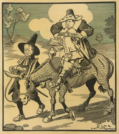 Sir Hudibras von Louis Glackens