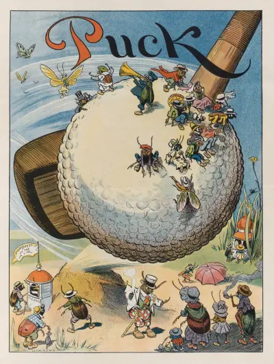 Die Luftschiff-Begeisterung von Louis Glackens
