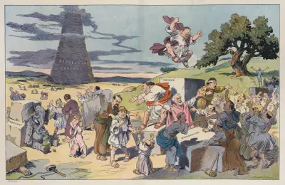 Die Verwirrung der Sprachen von Louis Glackens