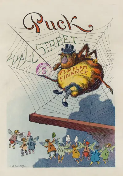 Die Fliegen wurden klug von Louis Glackens