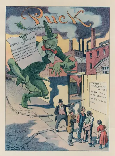 Der Kobold kriegt dich, wenn du nicht aufpasst! von Louis Glackens