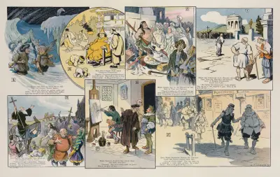 Die guten alten Zeiten oder die sieben Lebensalter des Pessimismus von Louis Glackens