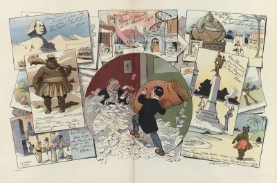 Der große amerikanische Reisende von Louis Glackens