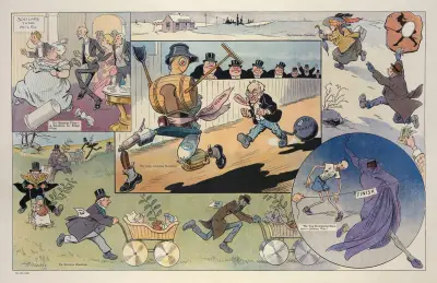 Das Marathonspektakel von Louis Glackens