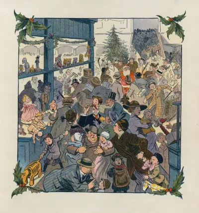 Die Spielzeugabteilung von Louis Glackens