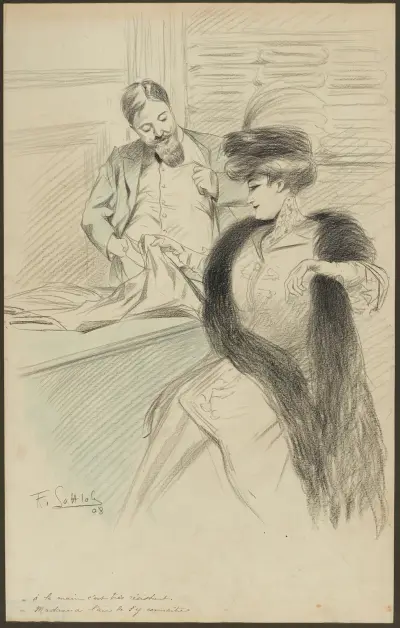 À la main c’est très résistant – Madame a l’air de s’y connaître av Fernand Louis Gottlob