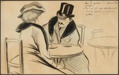 Alors, la comtesse t’as donné ton compte – oui, ça fait que maintenant c’est le comte qui est mon patron av Fernand Louis Gottlob
