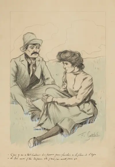 C’qui y en a tout d’même des jeunes gens fauchés a la fleur de l’âge – oh. Ben moi j’lai toujours été j’suis pas mort av Fernand Louis Gottlob