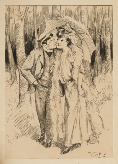 Future rosière av Fernand Louis Gottlob