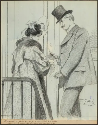 Il ressemble à l’homme qu’à coupé l’cou à Flore de la rue des Martyrs c’est la même tête que sur le petit Parisien av Fernand Louis Gottlob