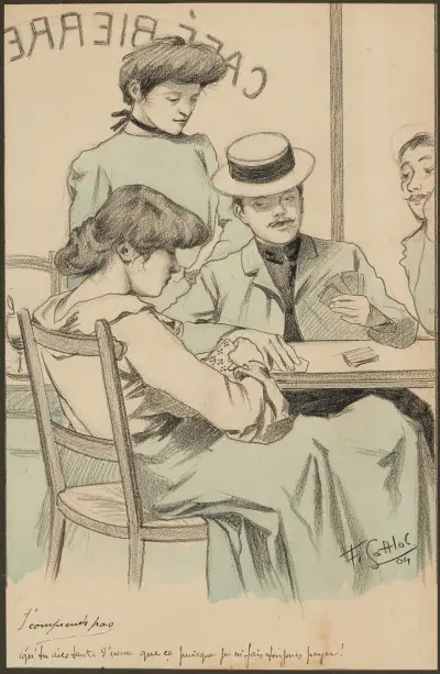 J’comprends pas qu’tu aies tants d’veine que ça puisque je m’fais toujours payer av Fernand Louis Gottlob