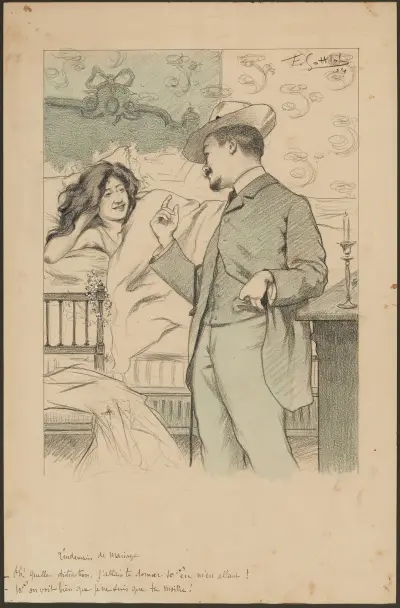 Dagen efter bröllopet av Fernand Louis Gottlob