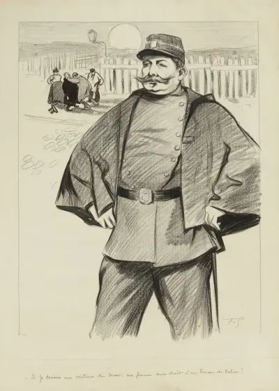 Förklädda på prefekturen av Fernand Louis Gottlob