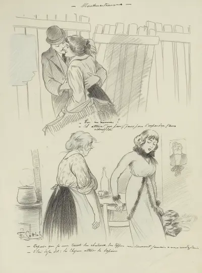 Montmartroises av Fernand Louis Gottlob