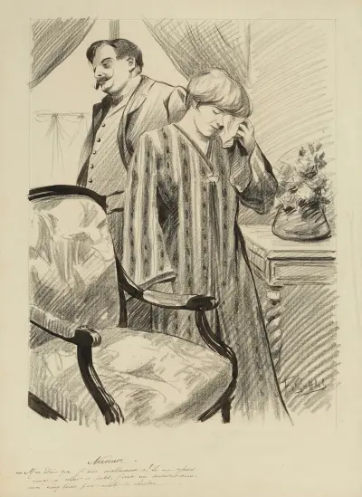 Nerveuse av Fernand Louis Gottlob