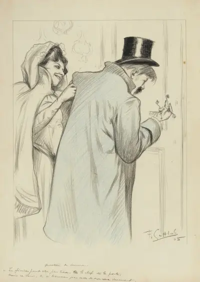 Fråga om lås av Fernand Louis Gottlob