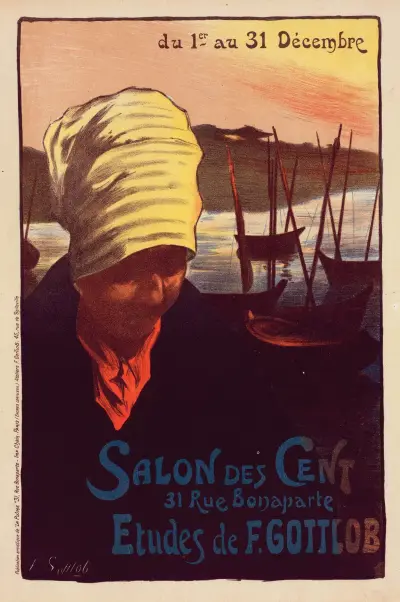 Salon des Cent av Fernand Louis Gottlob