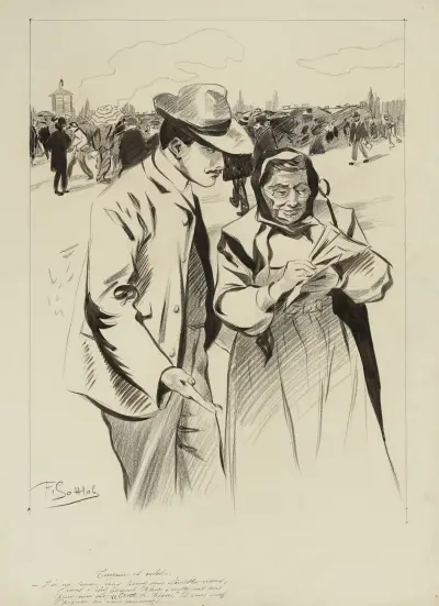 Tuyau et culot av Fernand Louis Gottlob