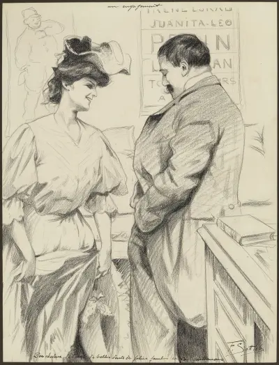 Un engagement av Fernand Louis Gottlob