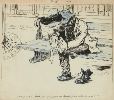 En chic herre av Fernand Louis Gottlob