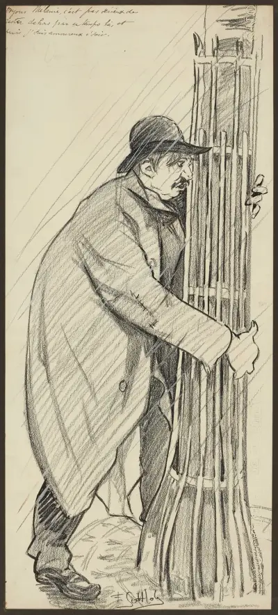Voyons Mélanie, c’est pas sérieux de rester dehors par ce temps là, et puis j’suis amoureux c’soir av Fernand Louis Gottlob