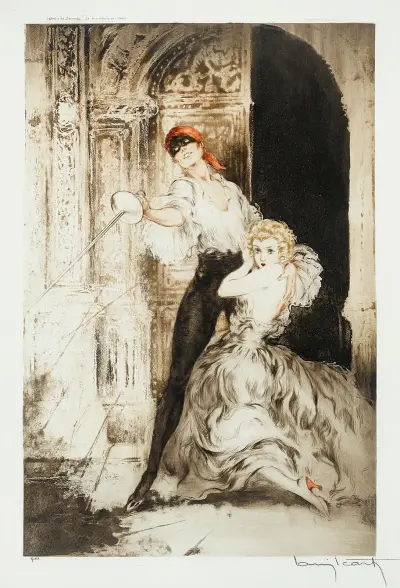 Casanova av Louis Icart