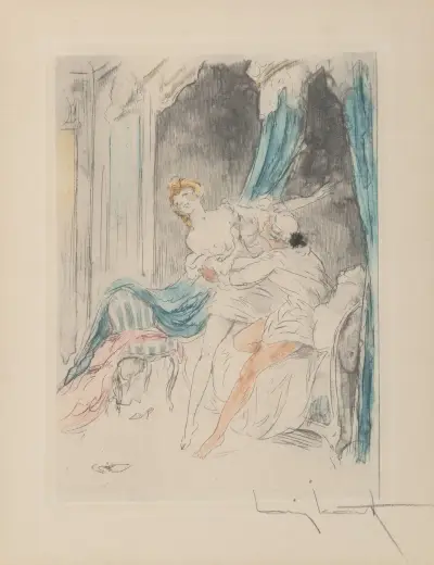 Le Nuit et le Moment Pl.3 av Louis Icart