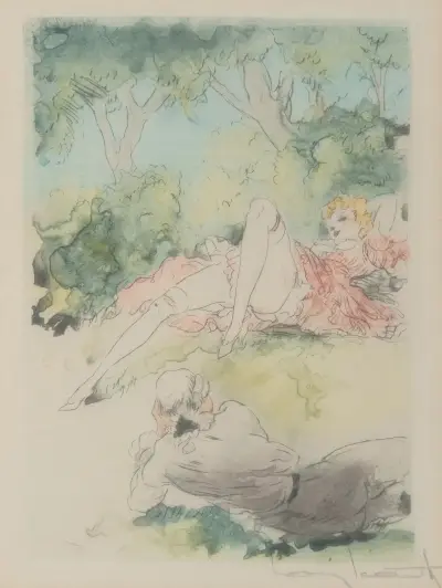 Le Nuit et le Moment Pl.4 av Louis Icart