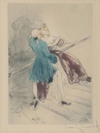 Le Nuit et le Moment Pl.5 av Louis Icart