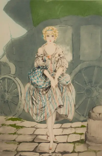 Pretty Lady av Louis Icart