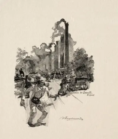Avenue Lamotte-Piquet av Auguste Louis Lepère