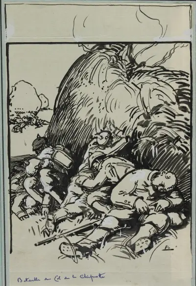 Bataille du Col de la Chiprotte, Auguste Louis Lepère