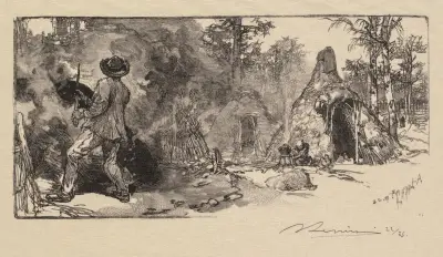 Coalmen av Auguste Louis Lepère