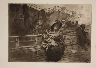 Départ pour Greenwich, Auguste Louis Lepère