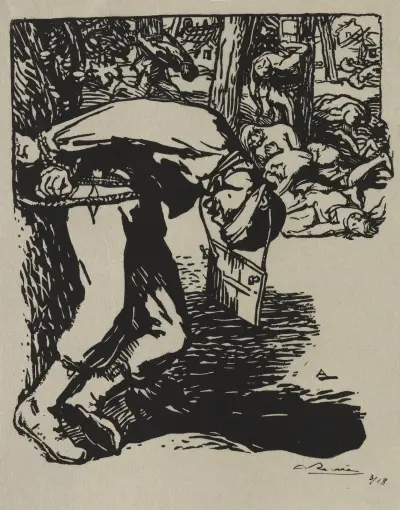 Franc-Tireurs av Auguste Louis Lepère
