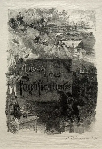 Frontispiece av Auguste Louis Lepère