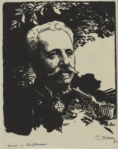 Général de Castelneau av Auguste Louis Lepère