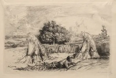 Javelles de Seigle, Crèvecoeur av Auguste Louis Lepère