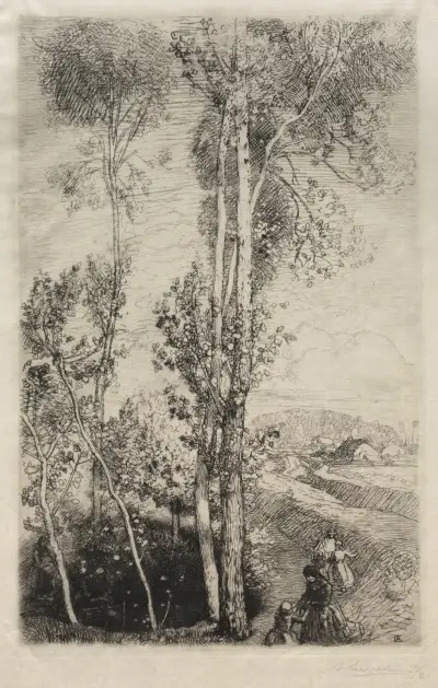 La Petite Mare av Auguste Louis Lepère