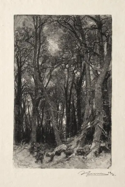 Le Bas Breau av Auguste Louis Lepère