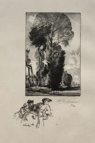 Hagmarken av Auguste Louis Lepère